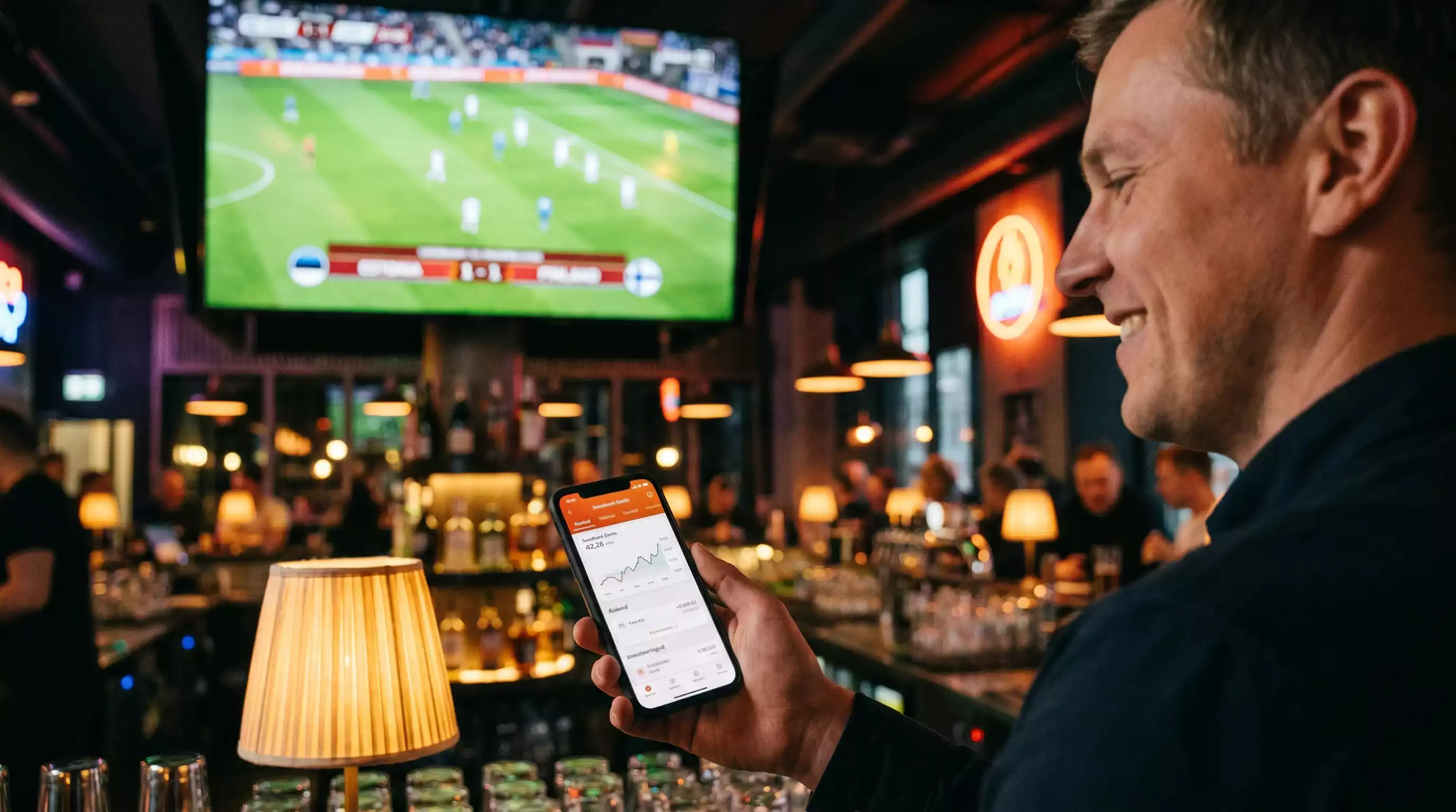Netelleri mobiilirakendus spordiennustuse jaoks Eesti kasutajale