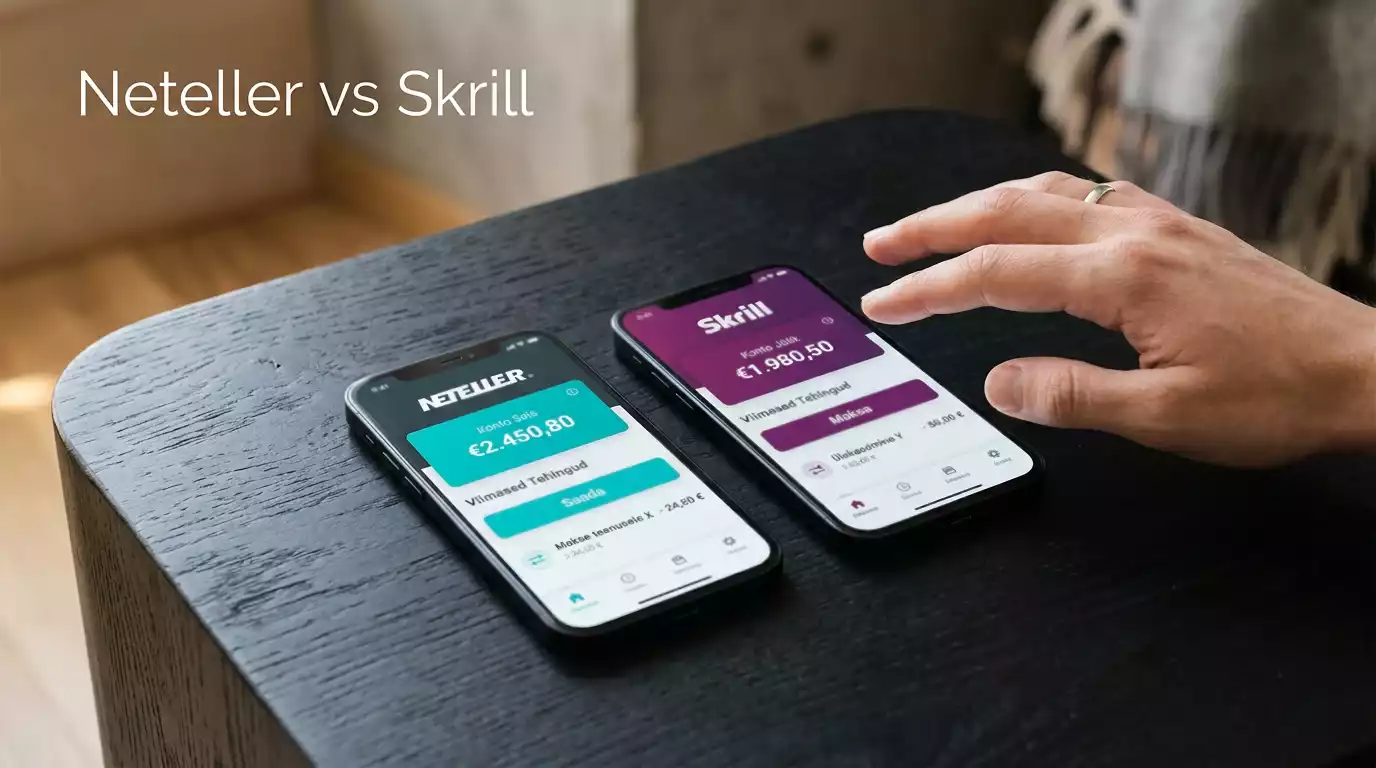 Neteller vs Skrill panustamisel – võrdlus Eesti kihlvedude tegijale